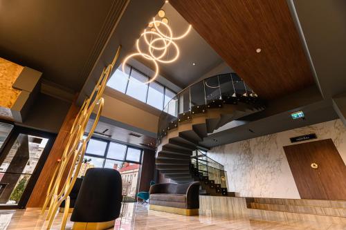 Előcsarnok, HOTEL CENTRAL Pascani in Hanul Ancuței