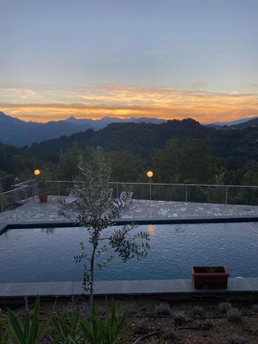 Peldbaseins, Villa Pavone in Coreglia Antelminelli