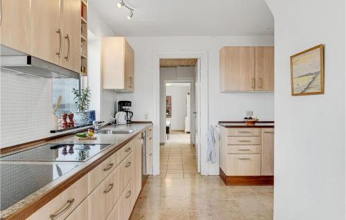 Kitchen, 4 Bedroom Amazing Home In Mariager in Mariager