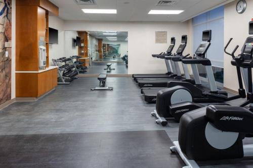 Fitneszközpont, SpringHill Suites by Marriott Suwanee Johns Creek in Suwanee
