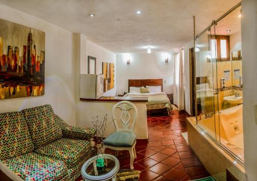 Junior Suite room in Hotel Bahía Olivo Boutique & Spa