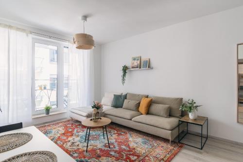 Corvin apartment with Balcony and AC Room Type - One-Bedroom Apartment