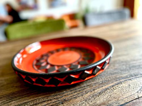 2 værelses retro lejlighed på Torvet (2 værelses retro lejlighed pa Torvet) in ฮอร์เซนส์