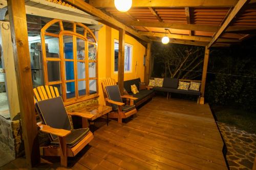 Exterior view, Lake Front Retreat at Los Elementos in Santa Cruz la Laguna