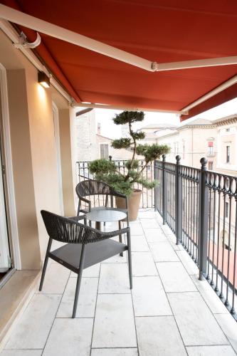 Penthouse Apartment room in Palazzo Scappi Gardi Luxury Apartments