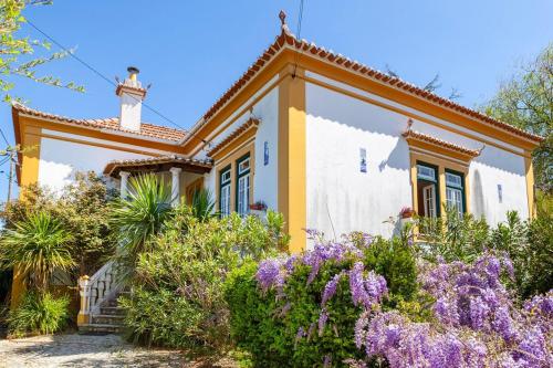 B&B Quarto Violeta com Chaminé (B&B Quarto Violeta com Chamine) in อา โดส กุนาโดส