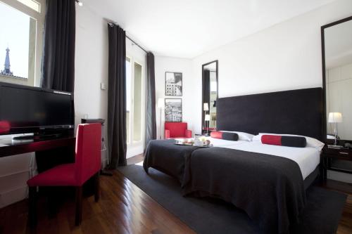 Erkély/terasz, Hotel Quatro Puerta del Sol near Plaza de la Puerta del Sol