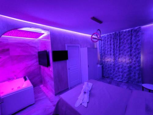 Közös társalgó / TV, B&B MaisonAlysie in Foggia