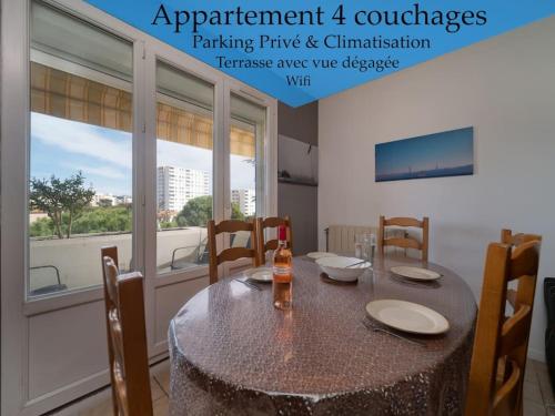 Appartements Appartement climatise 2 chambres terrasse/ parking