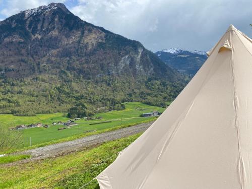 Safari Glamping Tent in Swiss Alps in Ennetmoos