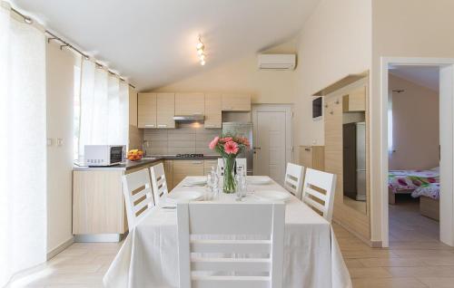 廚房, Two-Bedroom Holiday Home In Pomer in 梅杜林
