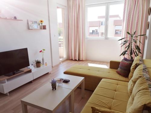 صالة مشتركة/ منطقة التلفزيون, Tanja's Apartment in Stip