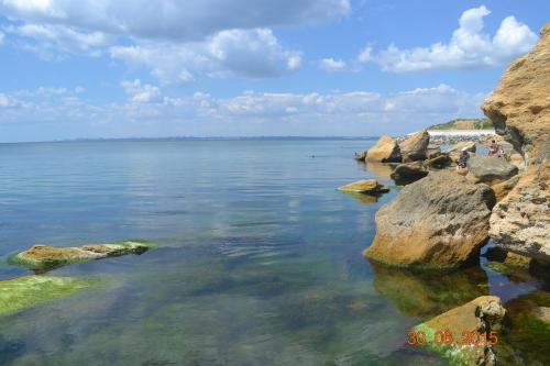 Мансарда с террасою, вид на море