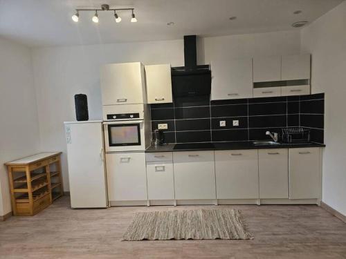 Kitchen, Joli appartement en face de lac in Nantua