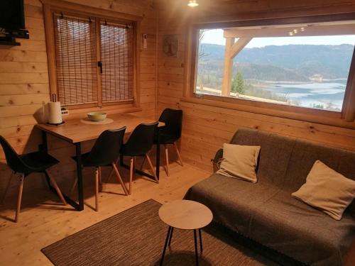 Kilátás, Vila Bella, Tara, Zaovinsko jezero in Jezdici