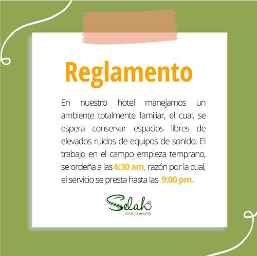 Selah Hotel Campestre