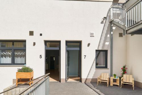 Entrance, Design Apartment mit kostenfreiem Garagen Parkplatz im Zentrum in Bingen am Rhein