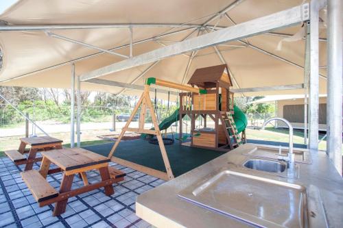 Crowdy Bay Eco Resort in Harrington
