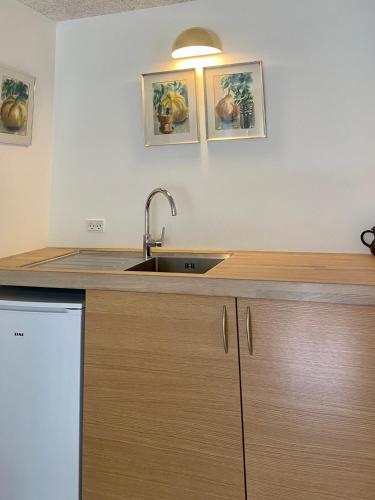 Kitchen, Anne Just's Havehotel in Blokhus