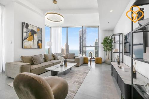 Keysplease Luxury 3 B/R Fascinating Sea & Dubai Marina Views - image 12
