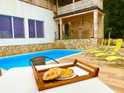 Erkély/terasz, Vila GUŠT (Vila GUST) in Rožanstvo