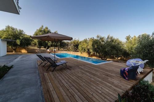 Beautiful house with pool & view