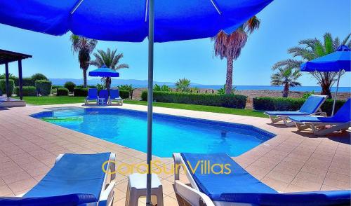 Nature - Direct To Sandy Beach, Impressive Villa, Quiet area, Argaka (fotografie 8)