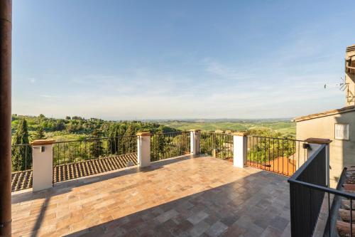 Balcony/terrace, Le Vecchie Cantine in Chianni