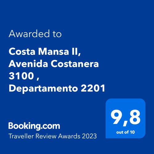 Costa Mansa II, Avenida Costanera 3100 , Departamento 2201