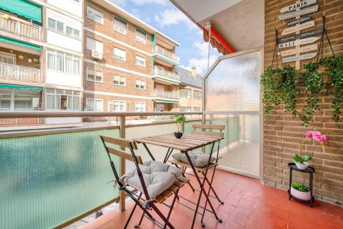 陽台/露台, B CasaCafé Madrid Pozuelo 2 Baño Fuera de la habitacion o COMPARTIDO (B CasaCafe Madrid Pozuelo 2 Bano Fuera de la habitacion o COMPARTIDO) in 波蘇埃洛 - 阿拉爾孔