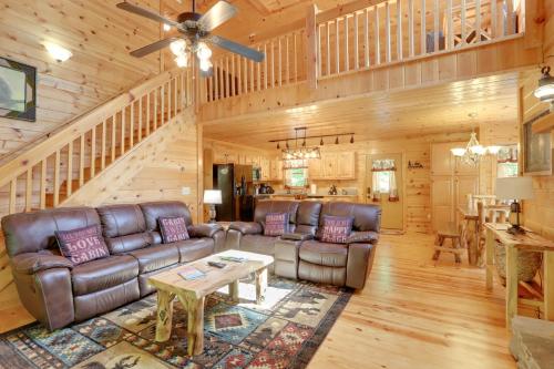 Private Ellijay Cabin with Hot Tub and Amenities! in Ellijay, USA