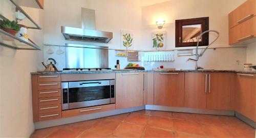 kuhinja, Monica Luxury House in Porto Cervo center