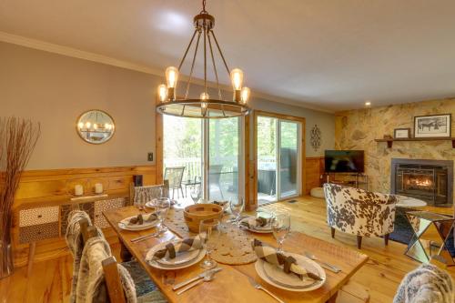 Blue Ridge Getaway w/ Hot Tub & Seasonal View!