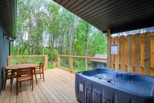 First Love Hot Tub Grill Fireplace in Kodak, USA