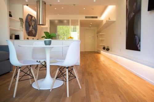 共用Lounge/電視區, Marina Garden Boutique & Suites in 濱海弗蘭卡維拉