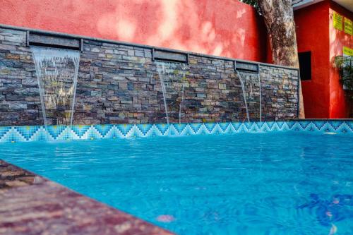 Swimmingpool, Hotel Malas in Panchgani