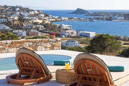 Syros Grace eco-Villa with Jacuzzi & Stuning Views