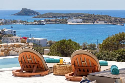 Syros Grace eco-Villa with Jacuzzi & Stuning Views