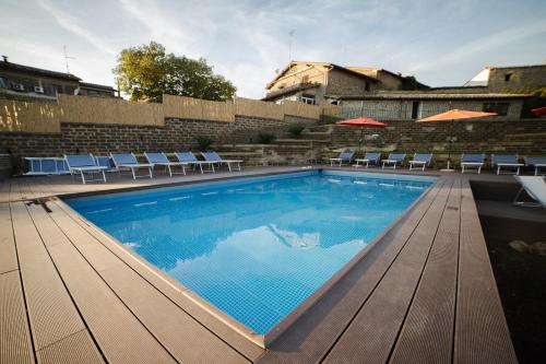 Úszómedence, Villa Esclusiva 7 Camere con Piscina 40min da Roma in Canale Monterano