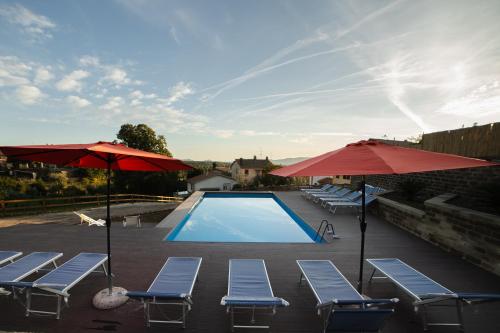 Kilátás, Villa Esclusiva 7 Camere con Piscina 40min da Roma in Canale Monterano