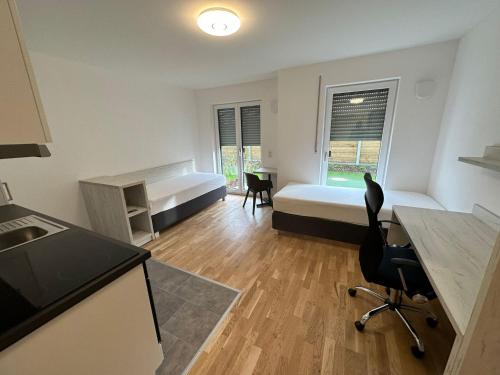 1 Zimmer Studioapartment mit bis zu 2 Einzelbetten in der Land of Living - Apartment - Kelheim
