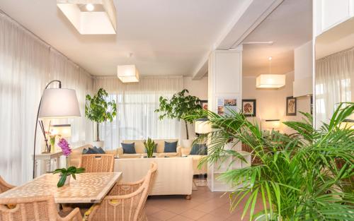 Közös társalgó / TV, Hotel Stella D'Italia in Viareggio