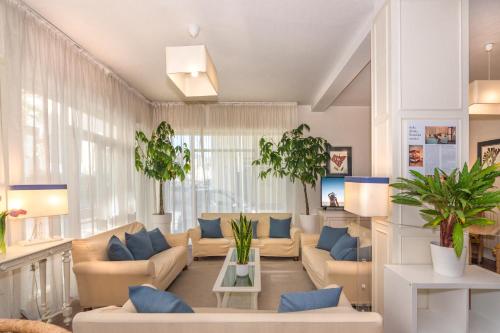 Közös társalgó / TV, Hotel Stella D'Italia in Viareggio