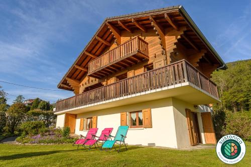 ST JORIOZ- Cosy Chalet vue lac et montagnes - LLA Selections by Location Lac Annecy gîte à louer Le Semnoz