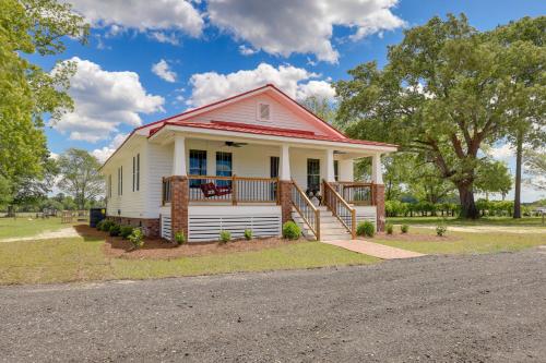 New Bern Vacation Rental on Farm w/ Fire Pit! - Fairfield Harbour, NC