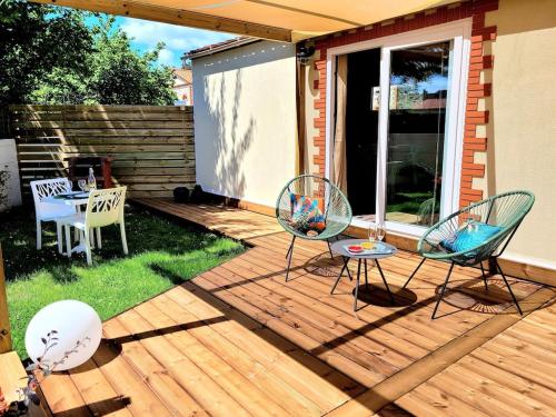 Copacabana TINY HOUSE studio terrasse jardin - Port-Saint-Père