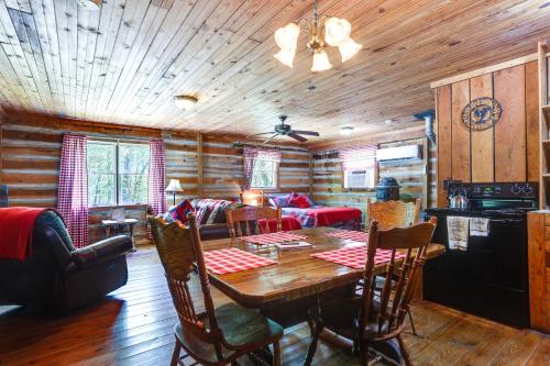 Historic Log Cabin with Porch Near Patoka Lake! in Taswell, USA