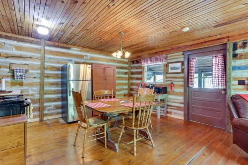 Historic Log Cabin with Porch Near Patoka Lake! in Taswell, USA