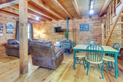 Comfy Taswell Cabin Rental - Community Amenities! in Taswell, USA