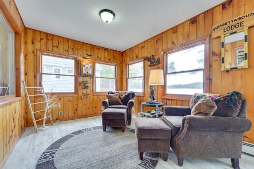 Lakefront Cabin w/ Panoramic Water View & Access in Sunapee (NH)